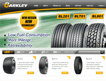 Tablet Screenshot of barkleytire.com